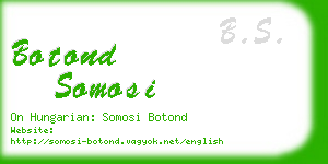 botond somosi business card